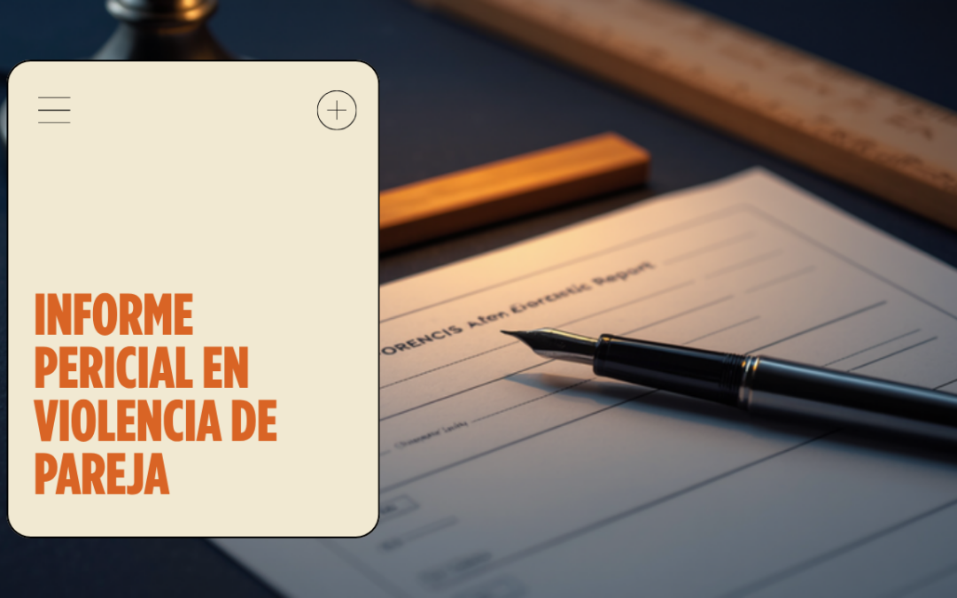 ¿Qué debe contener un informe pericial en casos de violencia de pareja?