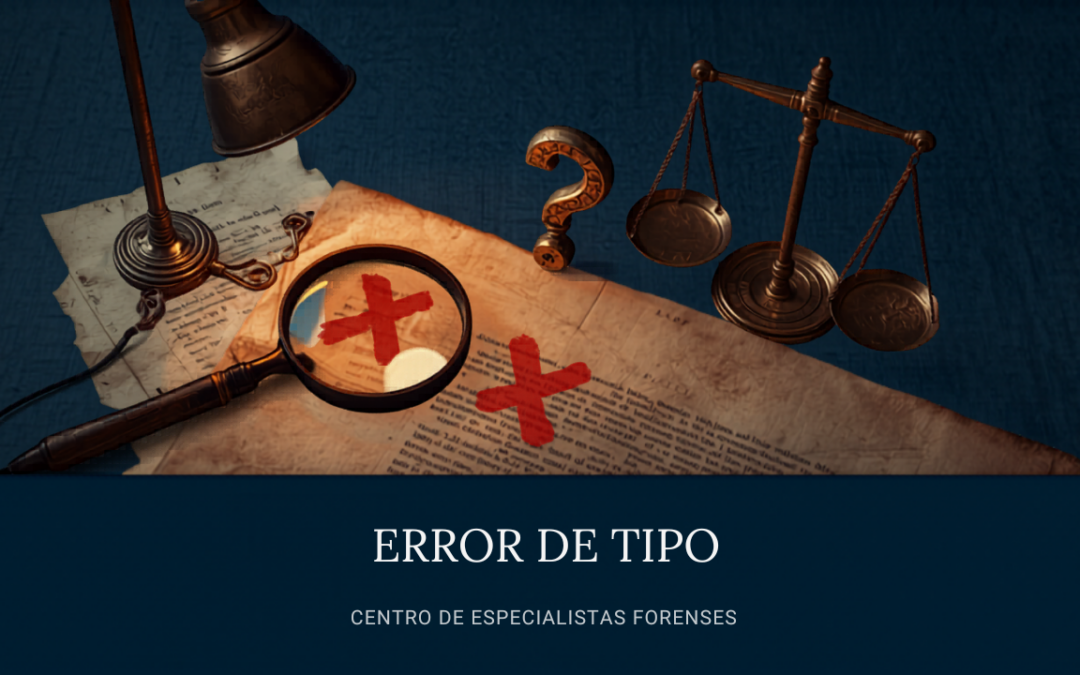 Error de tipo: qué significa y cómo puede relacionarse con una valoración pericial